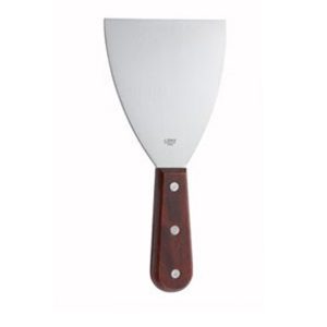 ESPATULA METALICA MANGO MADERA 4,6 PULGADAS