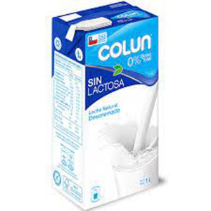 LECHE SEMIDESCREMADA SIN LACTOSA COLUN 1 LT
