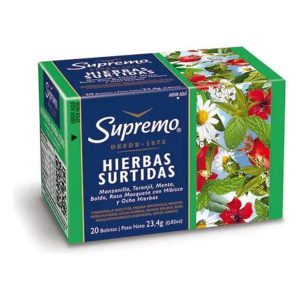 TE HIERBAS SURTIDAS CAJA 20 UN SUPREMO