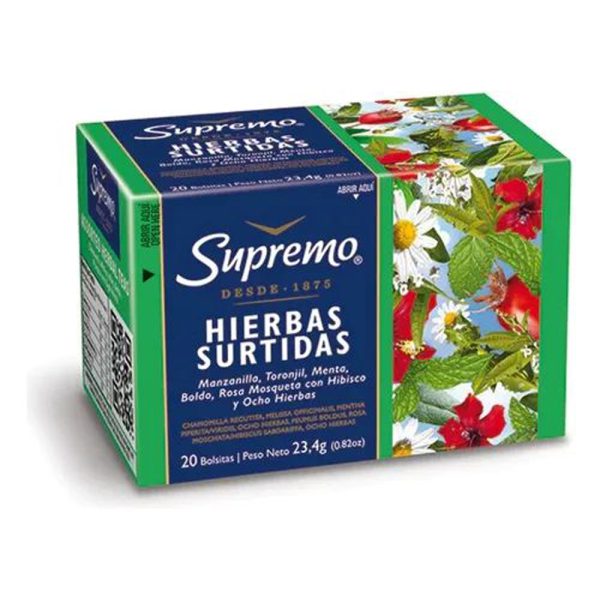 TE HIERBAS SURTIDAS CAJA 20 UN SUPREMO