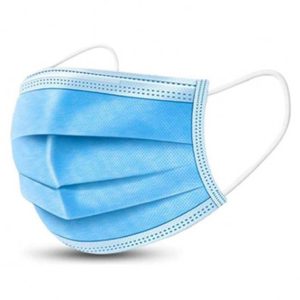 MASCARILLAS 3 PLIEGUES CELESTE 50 UNIDADES GENERICO