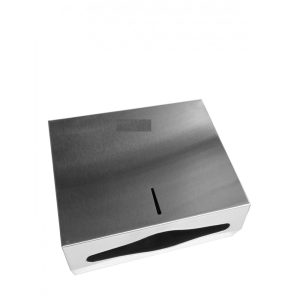 DISPENSADOR TOALLA INTERFOLIADA ACERO INOXIDABLE GENERICO