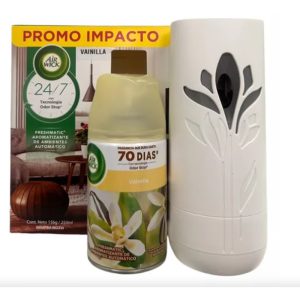 DISPENSADOR AUTOMATICO MAS REPUESTO 250 ML AIR WICK VAINILLA