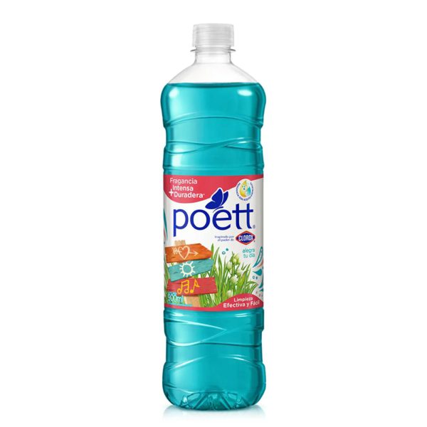 LIMPIA PISO 900 ML POETT FRESCURA ALEGRA TU DIA
