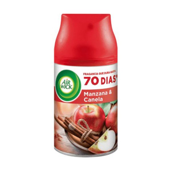 REPUESTO LATA AMBIENTAL 250 ML AIR WICK MANZANA CANELA