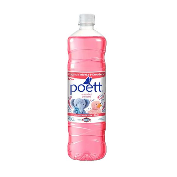 LIMPIA PISO 900 ML POETT SUAVIDAD DE BEBE