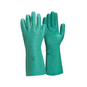 GUANTE DE NITRILO INDUSTRIAL VERDE TALLA XL PAR TOP SAFE