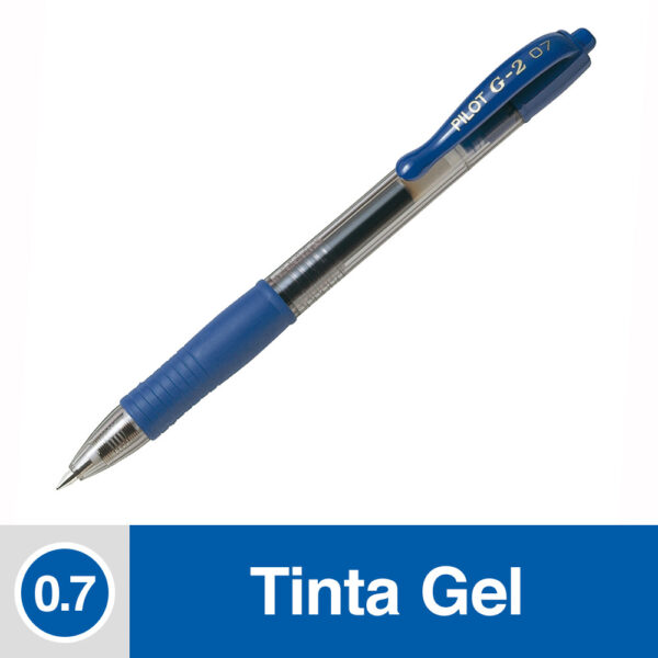 LAPIZ GEL 0.7 AZUL BIG BOSS