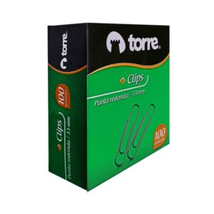 CLIPS REDONDO 100U 33mm TORRE cod. 11716 MEU020