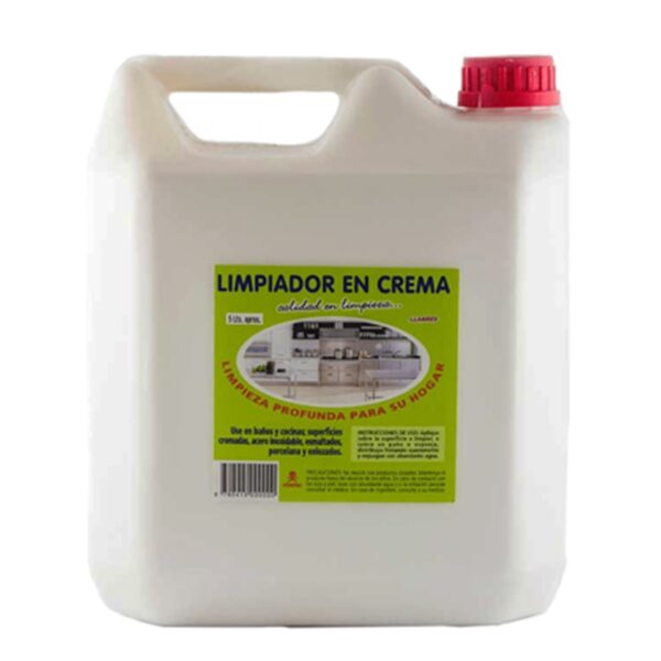 LIMPIADOR EN CREMA 5 LITROS LLABRES