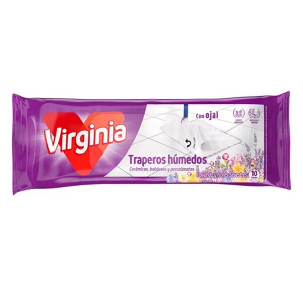 TRAPERO HUMEDO MULTIUSO 10 UN VIRGINIA LAVANDA