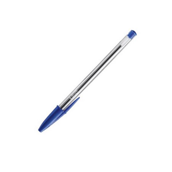 LAPIZ PASTA P-MEDIA CRISTAL AZUL BIC BIM001